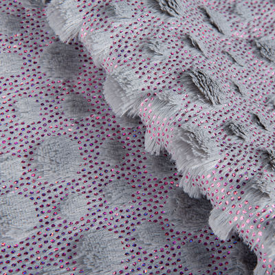 Sparkling Sequins Chuck Plush Fabric Perfect for Loungewear Apparel and Home Textiles