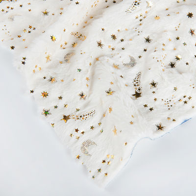 Sparkling Sequins Chuck Plush Fabric Perfect for Loungewear Apparel and Home Textiles