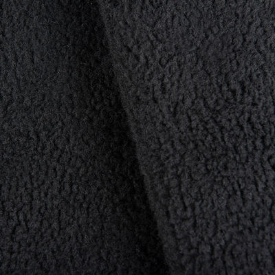 100% Polyester Sherpa Fleece Teddy Bonded Suede Knitted Fabric for Garment Making
