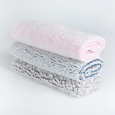 100% Polyester Soft Knitted Plush Fleece Shu Velveteen Fabric for Your Requirements