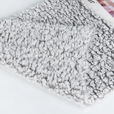 100% Polyester Soft Knitted Plush Fleece Shu Velveteen Fabric for Your Requirements