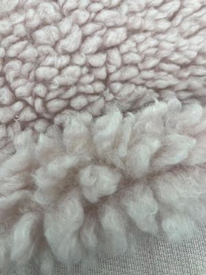 Soft and Warm 58/60" Heavy Weight Polyester Sherpa Fleece Fabric for Winter Garments