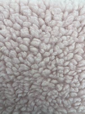 Soft and Warm 58/60" Heavy Weight Polyester Sherpa Fleece Fabric for Winter Garments