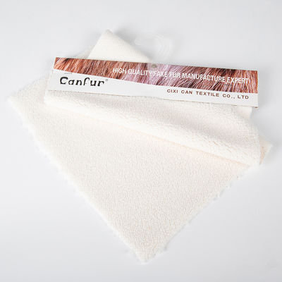 Embossed Super Soft 100 Polyester Knitted Custom Mirco Sherpa Fleece Fabric for Lining
