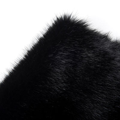 ODM Soft Artificial Fox Fur Fabric for Lady Coats and Jackets in 58/60" Width