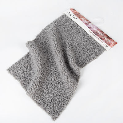 Medium Weight 100% Polyester Faux Fur Fabric for Garments Processing-Lining Sample Free
