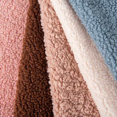 Medium Weight 100% Polyester Faux Fur Fabric for Garments Processing-Lining Sample Free