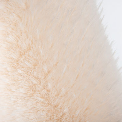 Custom Colors Body Faux Fur Fabric Knitted 100% Polyester for Lady's Coat Garments