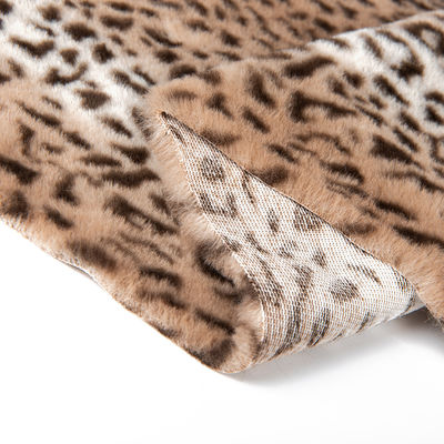 Weft Suede 100% Polyester Comfortable Plush Fur Fabric for Garment Custom Pattern