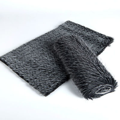 Long Pile Faux Fur Fabric For Garment Customization with 100% Arcylic Plush Material