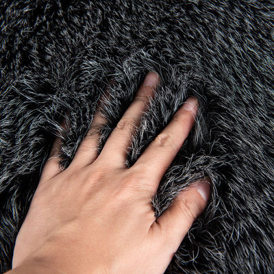 Long Pile Faux Fur Fabric For Garment Customization with 100% Arcylic Plush Material