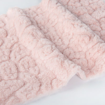Design Short Fur Faux Fur Sherpa Teddy Fabric with 100% Polyester Front Material