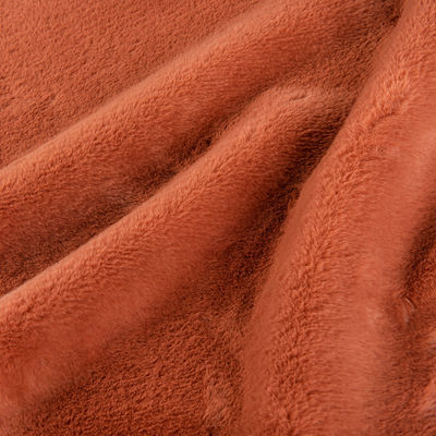 Weft Knitted Rabbit Fur Fabric for Comfortable and Fashionable Garments