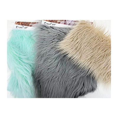 Garment Home Textile Toys and Auto Upholstery 36F Yarn Count Printing Plush/Fake Faux Fur Fabric