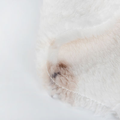 Soft 100% Polyester Jacquard Sherpa Fleece Fabric for Winter Clothing Knitted Design