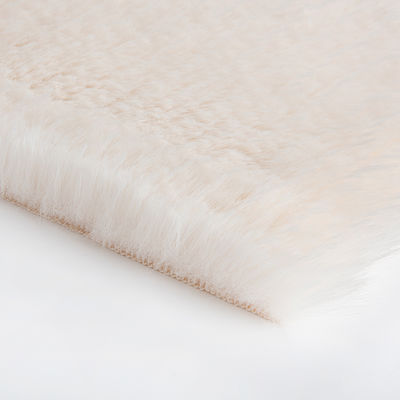 Custom Colors 100% Polyester Faux Fur Fabric for Lady's Coat Garments High Density