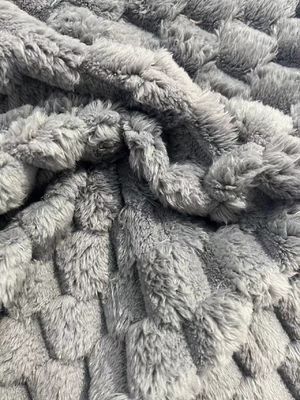 Wind Proof Customizable Yarn Count Soft Sherpa Fleece Fabric for Blanket 100% Polyester
