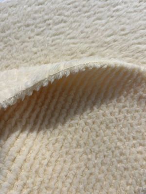 Double Side Fabric Super Warm Home Textiles Brush Long Pile Faux Fur Fabric For Blanket