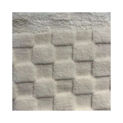 Soft Knitted Jacquard Pattern Fleece Fabric for Shu Velveteen Double Side Mirco Sherpa