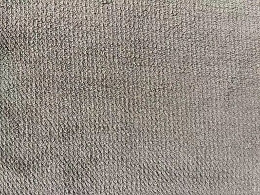 Soft Hand Feeling Knitted Weft Polyester Fleece Fabric for Garments/Toys 100% Polyester