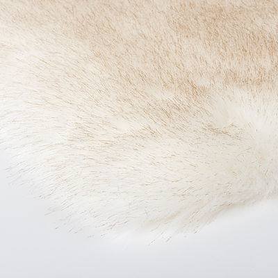 High Weight Plush Knitted Backing Technics Long Hair Pile Soft Faux Fur for and Fabric