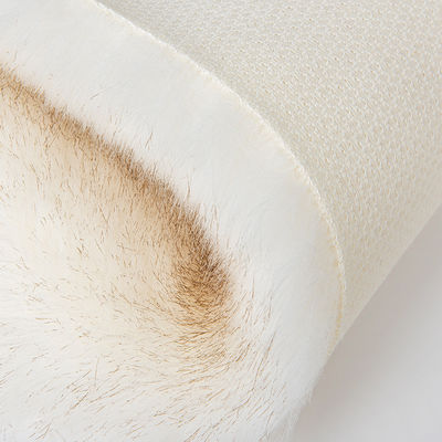 High Weight Plush Knitted Backing Technics Long Hair Pile Soft Faux Fur for and Fabric