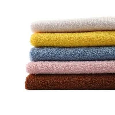 Teddy Bear Fur Fabric For Winter Coat Width 58/60" Any color in PANTONE can be supplied