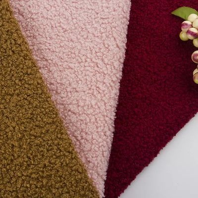Teddy Bear Fur Fabric For Winter Coat Width 58/60" Any color in PANTONE can be supplied