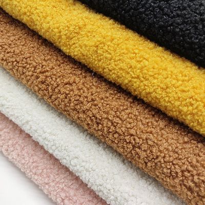 Teddy Bear Fur Fabric For Winter Coat Width 58/60" Any color in PANTONE can be supplied
