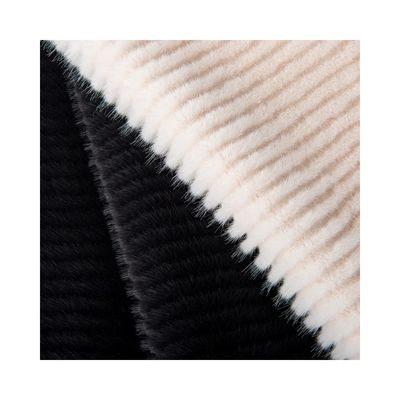 2024 Soft Cut Pile Short Fur Carpet Fabric with Customized Designs and Design Pattern