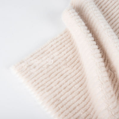 2024 Soft Cut Pile Short Fur Carpet Fabric with Customized Designs and Design Pattern
