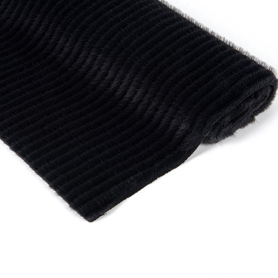2024 Soft Cut Pile Short Fur Carpet Fabric with Customized Designs and Design Pattern