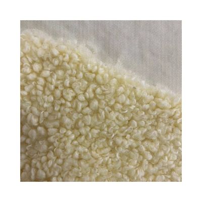100% polyester Teddy fleece velvet fabric for clothing home textiles cushions and toys