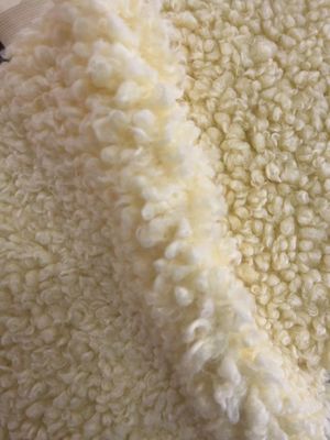 100% polyester Teddy fleece velvet fabric for clothing home textiles cushions and toys